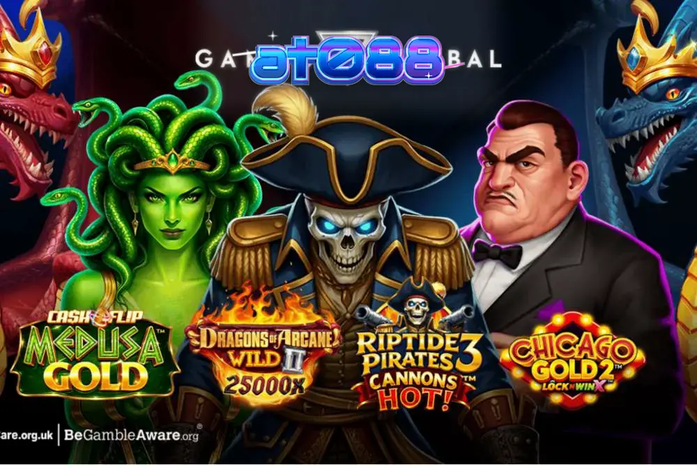 Tampilan visual dari koleksi slot terbaru Games Global yang menampilkan berbagai tema permainan.